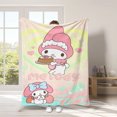 thumbnail image 1 of 3D Printing, Cartoon Soft Double Flannel Blanket, Super Soft Blanket, Suitable For Living Room, Sofa, 1 of 3
