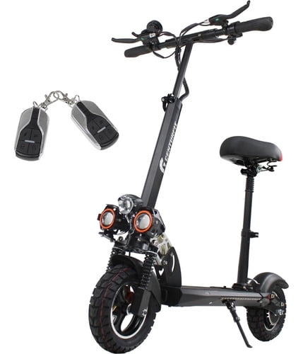 Scooter Electrico Centurfit Con Asiento Luz Led Usb Alarma 48 Km/h
