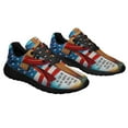 thumbnail image 6 of Jesus Cross American flag As For Me And My House We Will Serve The Lord Shoes Sneakers Black Size 10, 6 of 7