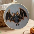 thumbnail image 3 of Halloween DIY Knitting Kit For Adults Beginners Gothic Style Handmade Embroidery Craft Set Needlepoint Supplies With Yarn And Tools Circular Knitting Needles Size 8 Circular Knitting Needles Size 6, 3 of 3