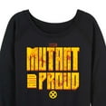 thumbnail image 3 of Marvel X-Men - Mutant And Proud - Women's French Terry Pullover Sweatshirt, 3 of 5
