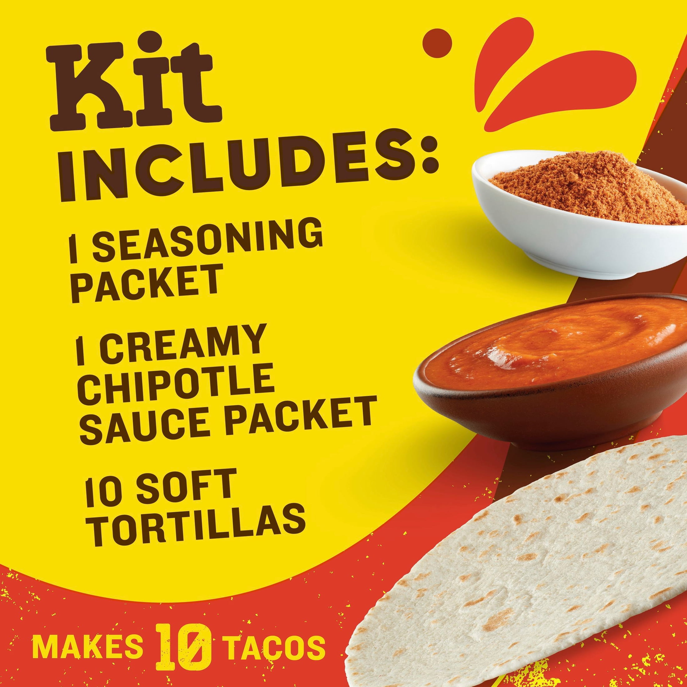Old El Paso Birria Taco Kit with Seasoning, Sauce and Soft Tortillas, 12.1 oz