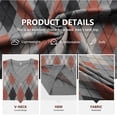thumbnail image 3 of Iceglad Men's Argyle Sweater Vest V-Neck Classic Knit Sleeveless Pullover Preppy Golf Vest for Fall Winter, 3 of 8