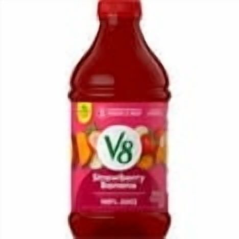 V8 Strawberry Banana 100% Fruit & Vegetable Juice - 46 fl oz- Pack of 2