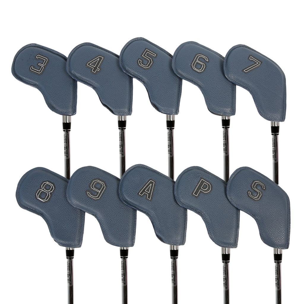 Jesscasday 10Pcs Golfs Head Cover Men Women Golfs Driver Golfs Club Cover Iron Headcover