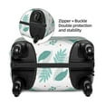 thumbnail image 2 of Hirioo Leaf Print Green for Elasticity Suitcase Cover (No luggage Included) Durable Luggage Protector Fits 18-32 Inch Luggage-Large, 2 of 7