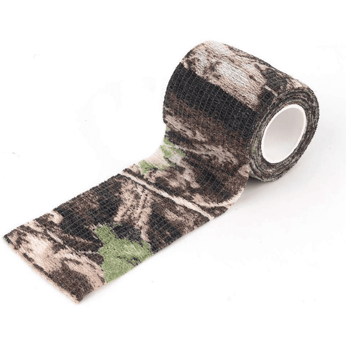 30 Roll Camouflage Tape Cling Scope Wrap Camo Stretch Bandage Self-Adhesive Tape for Camping Hunting Bike Telescope