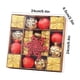 thumbnail image 3 of Juego de adornos de adornos de árbol de Navidad 22 Pack | Bolas y formas de caramelo surtidas de plástico irrompible | Decoración navideña para chimenea, repisa, ventana, patio | Decoraciones, 3 of 6