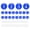 Blue, variant on 20PCS Number Tags 1-20, Number Key Tags Plastic Numbered Keychain with Key Rings for Organizer Field Sales Hangers Clothes Labels ID, White