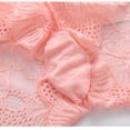 thumbnail image 5 of YueHuiYing Women's Low-Rise Lace Panties Seamless Breathable Lace Waistband Panties Women's Solid-Color Flat-Front Panties, 5 of 6
