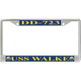 thumbnail image 1 of USS Walke DD-723 License Plate Frame, 1 of 1