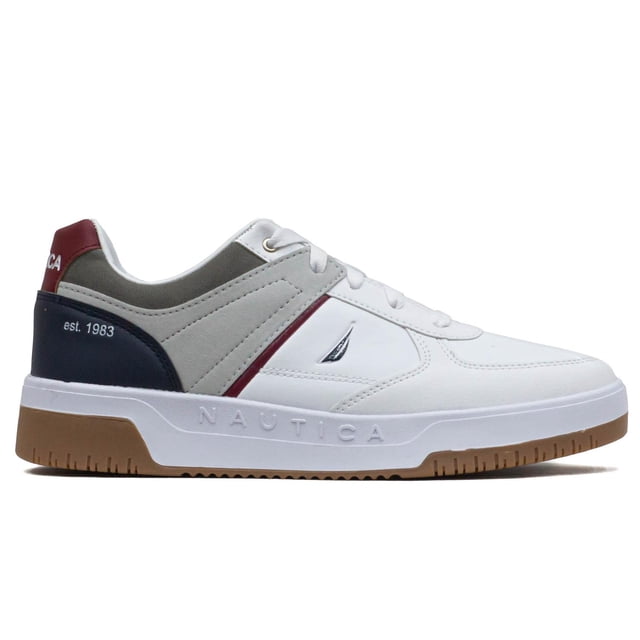 Tenis Para Hombre Nautica At107 blanco 25.5