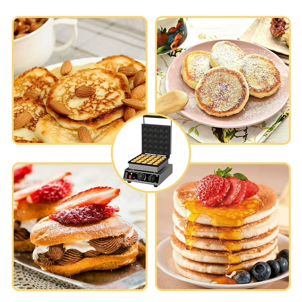 25 PCS Mini Pancakes Maker Machine,110V Mini Dutch Pancake