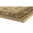 thumbnail image 5 of Sensation Transitional 9' x 12' Ivory and Moss Green Polypropylene Indoor Area Rug, 5 of 7
