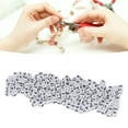 thumbnail image 4 of Acrylic Beads, Widely Used Clear Lettering Acrylic Number Beads Smoothing Surfaces  For Bracelets, 4 of 8