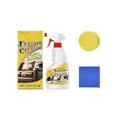 thumbnail image 3 of Fufafayo Leather Cleaner Spray, Leather Stain Remover and Conditioner, Liquid Cleanser for Sofa, Car Seats and Furniture, Effectively Formula for Home, Office or Auto, Professional Care Kit, 3 of 9