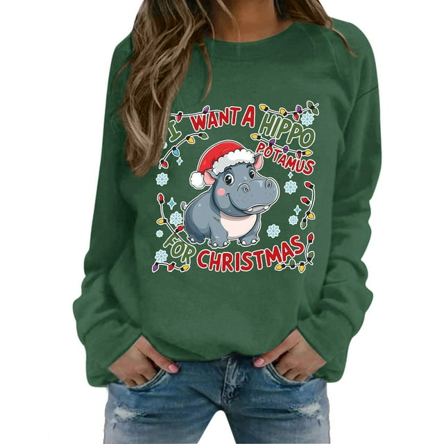 Lady I Want To Do A Hippo With A Hoodie