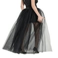 thumbnail image 1 of Jupe en Tulle pour Femmes à 4 Couches, 110 cm de Long, Jupe de Mariée, Robe de Bal, Jupe TUTU, 1 of 4