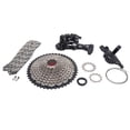 thumbnail image 3 of 12 Speed Shifter Rear Derailleur Cassette Chain, High Strength Durable High Performance Mountain Bike 12 Speed Groupset  For Mountain Bike, 3 of 8