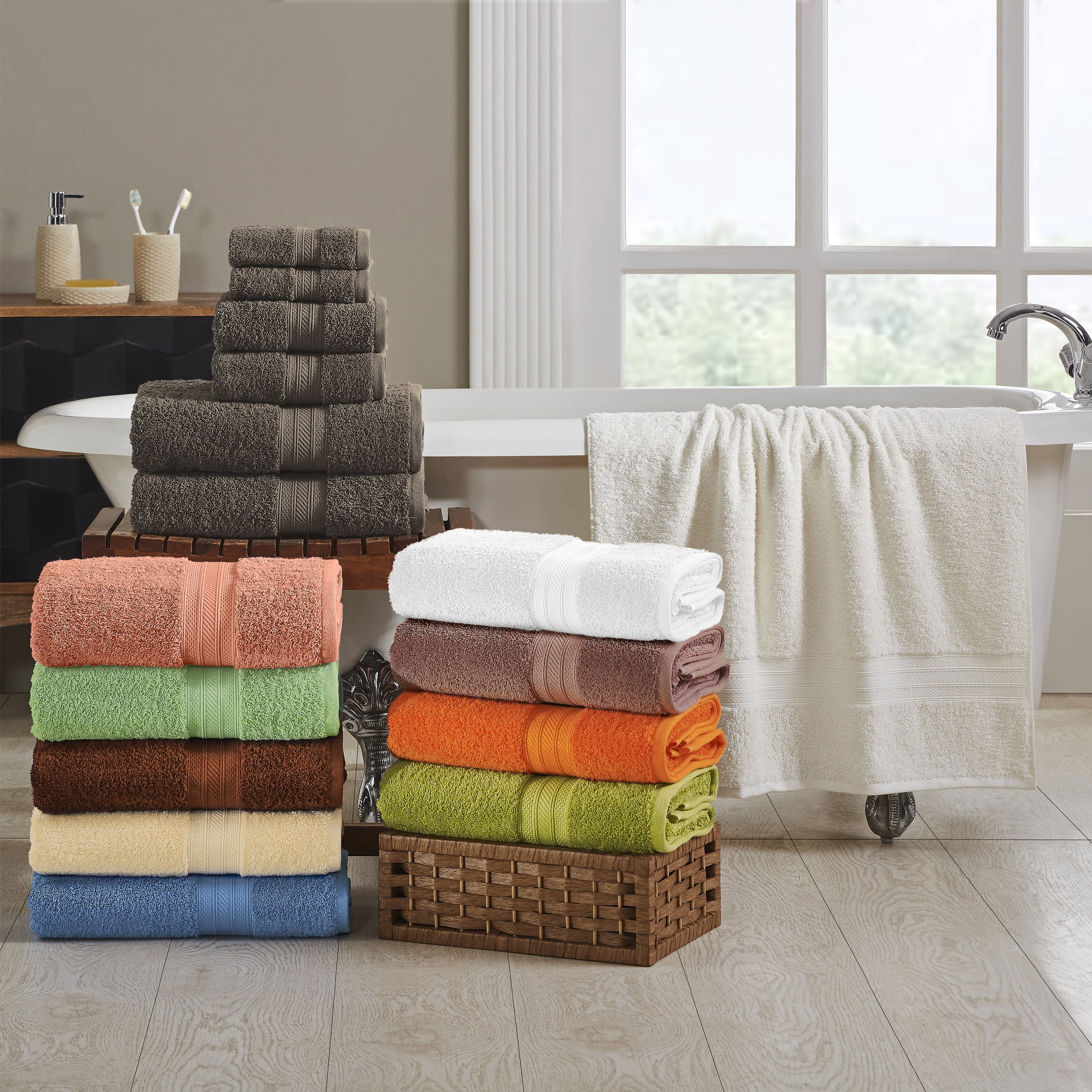 Impressions Xexilia Combed Cotton 6Piece Towel Set