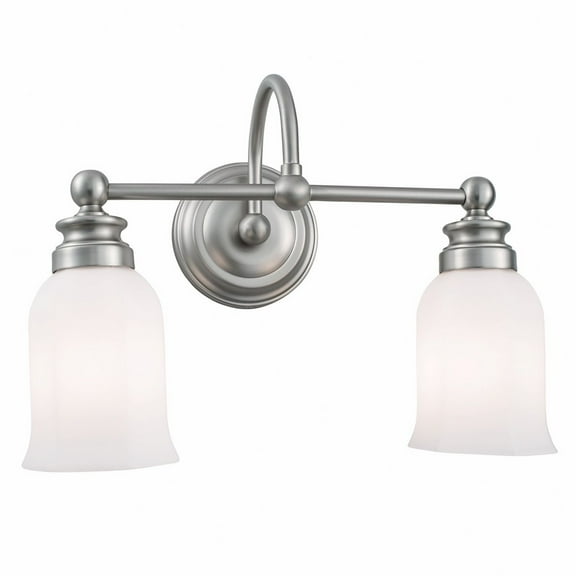 Norwell Lighting - Emily - Two Light Wall Sconce-Brush Nickel Finish