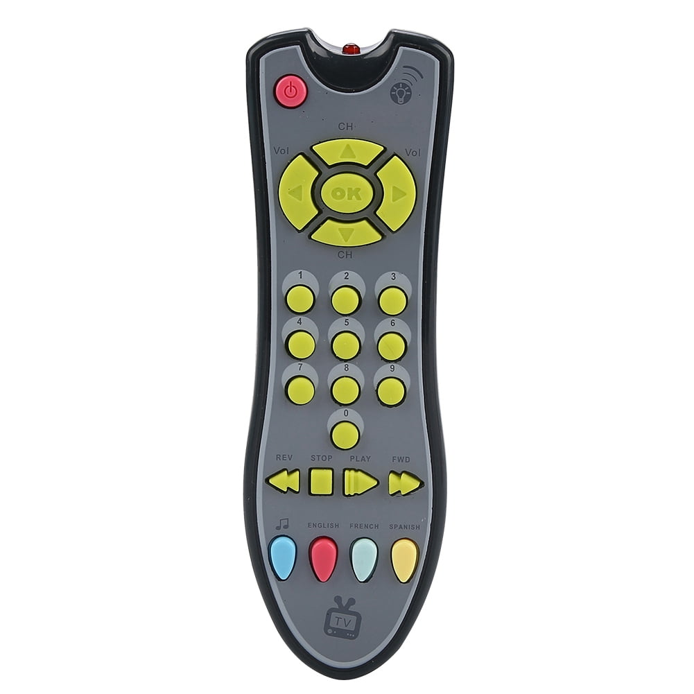 Tebru Music Baby Remote Control, Baby Music TV Remote Control Electric Numbers Learning