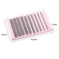 thumbnail image 2 of Wispy Lash Extension Clusters DIY Eyelash Extensions 140Pcs Natural Lashes Clusters 8 To 16mm Individual Lashes Long Eyelash Clusters, 2 of 3