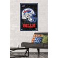 thumbnail image 5 of NFL Buffalo Bills - Neon Helmet 23 Wall Poster, 14.725" x 22.375", 5 of 7