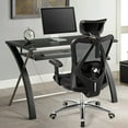 thumbnail image 4 of Gymax High Back Mesh Office Chair Adjustable Lumbar Support&Headrest Home Study Black, 4 of 10