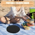 thumbnail image 4 of OULII Foldable Sitting Pad Beach Collapsible Stool Cushion Black 1Pack, 4 of 8