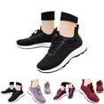 thumbnail image 7 of XIMIN Women Men Mesh Sneakers Running Hands Free Shoes with Chunky Sole Lace-Up Round Toe Slip-ins Fashion Sneakers Breathable Anti-Slip Athletic Footwear, 7 of 7
