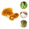 thumbnail image 2 of Miangastore Elastic Band Orange 300Pcs 1.6x1.6x0.08In, 2 of 8