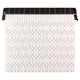 thumbnail image 3 of U Brands Classic Hanging File Folders, Letter Size, Black and White with Assorted Patterns, Gold Foil Accents, Black Painted Metal Hanging Rods, 12 Count, 3 of 8