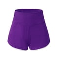 thumbnail image 3 of Yoga Shorts for Women Basic Slip Bike Compression Leggings Capris Running Workout Shorts, 3 of 5