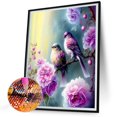 thumbnail image 2 of Pintura de diamante 5D DIY taladro redondo completo pájaro Kit decoración del hogar artesanía (GS3425) FLhrweasw Nuevo, 2 of 9