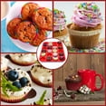 thumbnail image 4 of Artrylin 24 Cups Mini Cupcake Pan,Mini Silicone Muffin Pan,BPA Free and Dishwasher Safe,Non-stick Silicone Baking Pan,Great for Making Muffin Cakes,Tart,Bread, 4 of 9