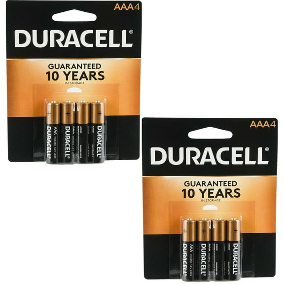 Duracell AAA Batteries Alkaline Copper Top Heavy-Duty (8 Pcs.)