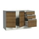 thumbnail image 3 of Mueble de Cocina 120 x 60 cm 2 Puertas y 3 Cajones (Sin Tablero) Glamy Madesa, 3 of 5