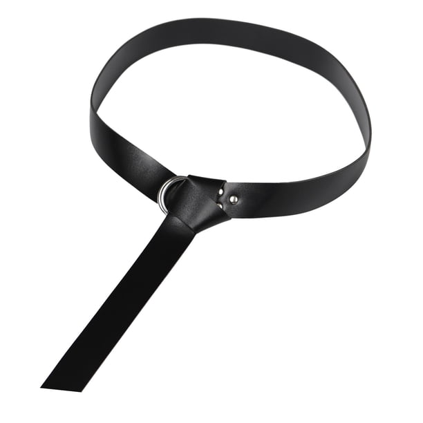 Cinturón Medieval Cinturón Medieval Gótico Retro Cinturón de Caballero Cinturón Medieval para Negro