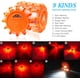 thumbnail image 3 of Potente baliza LED naranja, luz estroboscópica para automóvil, baliza para tractor agrícola, baliza LED con funcionamiento a batería, luz de emergencia para automóvil con luz intermitente, 3 of 5