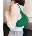 thumbnail image 4 of LHSHID Women’s Small Shoulder Bag Felt Soft Top Handle Y2k Underarm Bag Medium Tote Cute Dumpling Bag, 4 of 8