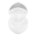 thumbnail image 3 of PTOOTP White Heart Shaped Double Layer Jewelry Box With Mirror Kids Hair Tie Cosmetic Storage Case, 3 of 8