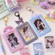 thumbnail image 2 of LLavero de 3 estilos Kawaii Sanrioed Kuromi Cinnamoroll My Melody, tarjeta bancaria, tarjeta de identificación, tarjeta de Metro, bolsa colgante de regalo, 2 of 4