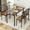 grey, variant on RONSHIN 4-Piece Dining Table Set, Upholstered Chairs, Wood Kitchen Table, Set of 4 with Corner Protector