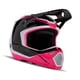 thumbnail image 1 of Casco de motocross Fox Racing V1 Youth negro/rosa talla L, 1 of 7