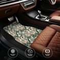 thumbnail image 4 of Uemuo Car Floor Mats - Palm Trees and Tropical Pattern Carpet Floor Mats for Cars, Auto Accessories Front & Rear Car Floor Foot Mat Sets of 4 Pieces, 4 of 6