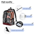 thumbnail image 3 of Disketp Veterans Day1 Mochila de Lona Estampada, Mochila Escolar de Viaje Ligera para Estudiantes y Portátil-Medium, 3 of 5