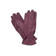 thumbnail image 1 of Jumpingount 2 piezas de guantes tejidos con pantalla táctil para hombres y mujeres, adultos, invierno, viajes, ciclismo, esquí, deportes, mitones cálidos, guantes y mitones Violeta Jumpingount AP013220-04, 1 of 6