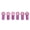 Purple, variant on M Buder Aluminum Alloy M3 Link Rod Tie Rod End Ball Head Joint Holder for 1/10 RC Car Blue, 6 Pieces (0.7 x 0.2 inches / 18 x 5.6 mm)