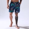 thumbnail image 4 of Tisoloow Mens Swim Trunks Quick Dry Swim Bathing Suits Beach Board Shorts with Mesh Lining and Pockets Bathing Suits Dragon XX-Large, 4 of 11